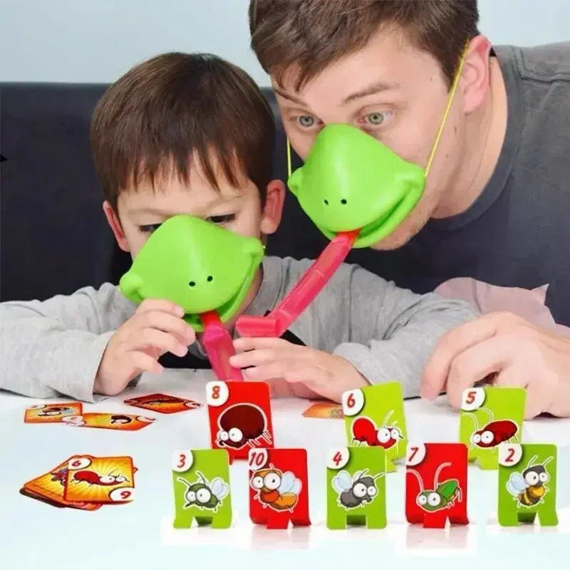 어린이를 위한 보드 게임 가족 파티 장난감 개구리 마스 - Kids Face Mask 리뷰 및 가격