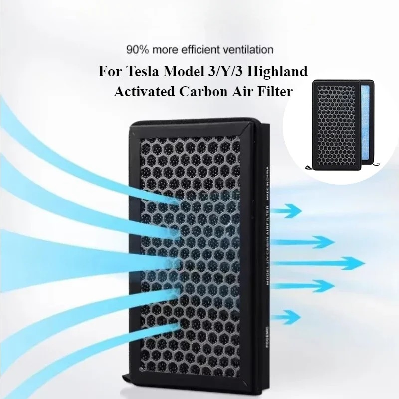 테슬라 모델 3/Y/3 하이랜드 2024용 HEPA N - Filter Replacement N95 리뷰 및 가격