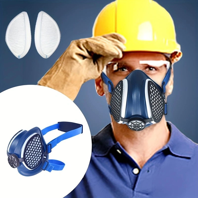 페인팅 먼지 작업을 위한 교체 및 재사용 가능한 필터가 - Respirator Half Face 리뷰 및 가격