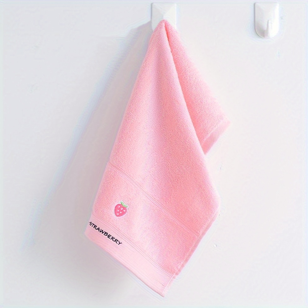 무작위 색상 과일 무늬 수건 3개, 순면 어린이 수건, - Cloth Face Mask Washable 리뷰 및 가격